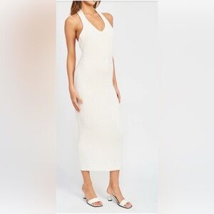 Emory Park Cream Midi Dress